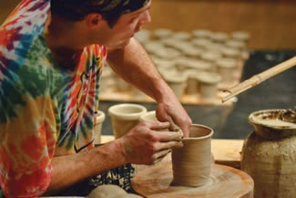 Artist Joel Cherrico made 159 post earlier this month – enough to break the Guinness World Record for the most pots thrown in one hour by nine pots. 