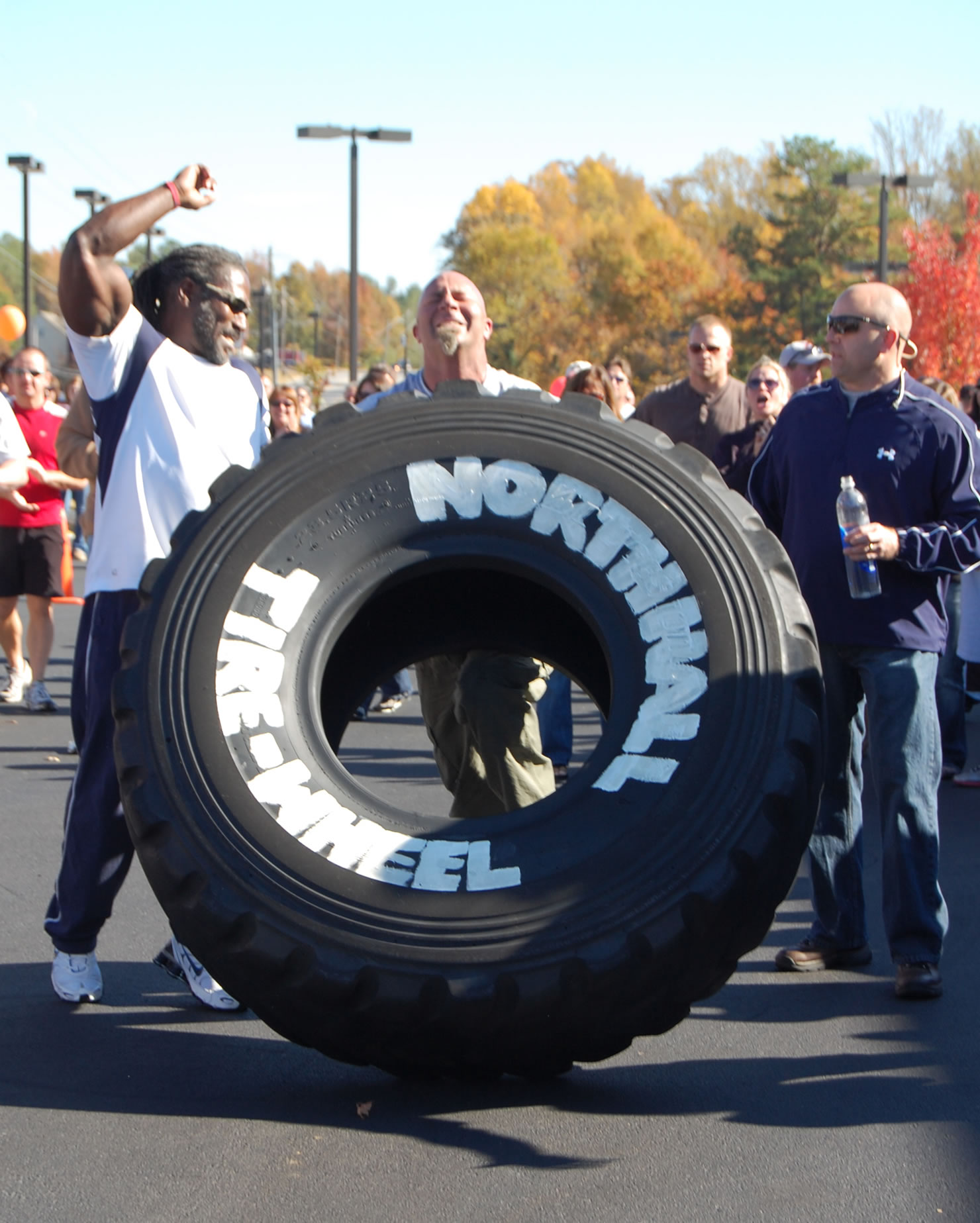Heaviest tire flip clearance