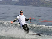 blind water skier Steve Thiele breaks Guinness World Record 