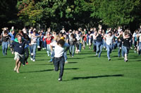 largest piggy back race Colchester