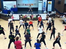 longest aerobics class world record set by Freedom Leisure Zumbathon