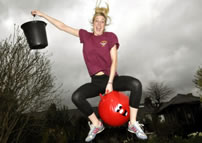longest distance bounced on a Space Hopper world record set by Phoebe Asquith