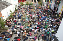 most people performing push ups world record set in Limavady, UK