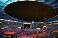 Longest distance made by employees in a stadium: ING Belgium sets world record