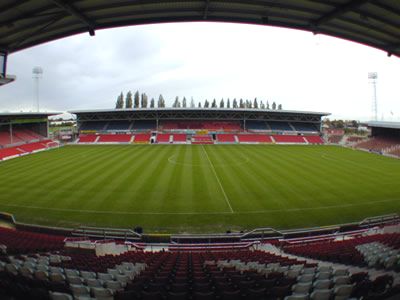 Download First Purpose Built Football Stadium In The World Gif