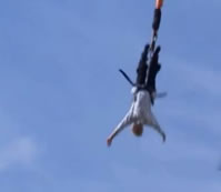 Frances Gabe oldest woman to bungee jump 