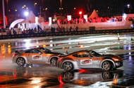 Nissan Middle East has set a new World Record title for the longest twin vehicle drifting; two Nissan Z cars drifted around a track at the same time without stopping for 28.52 kilometers; the record was set in the second attempt during the launch of the 