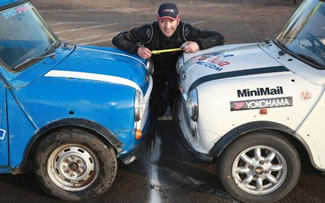 Stunt driver Alastair Moffatt reversed a classic Mini at 40 miles per hour, pulled the handbrake and spun it into a space with only 34cm of room to play with - breaking the Guinness world record for the tightest parallel park.