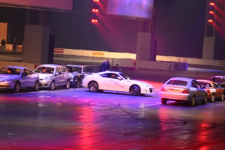 Alastair Moffat, former world record holder, was behind the wheel of the Subaru BRZ, and by managing to completely spin the car a 2.25-meter (88.6 in) gap, he broke the previous 2.5-meter (98 in) Guinness World Record, achieved in 2014.