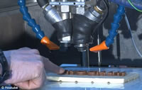 The Choc Edge Printer world's first chocolate printer