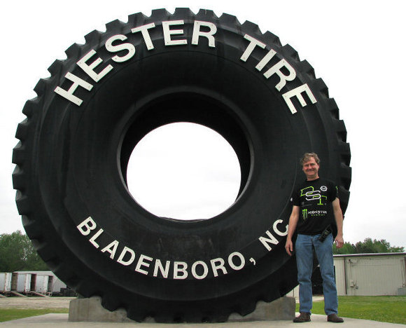 Largest Tire Michelin Tire Sets World Record Pics