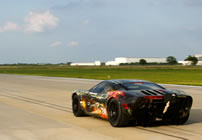 fastest standing half mile Hennessey Ford GT