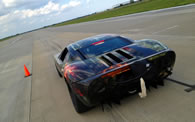fastest standing half mile Hennessey Ford GT