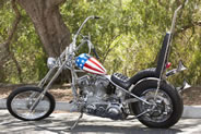 The motorcycle that Peter Fonda might have rode in the movie "Easy Rider" sold at auction Saturday for $1.35 million. 