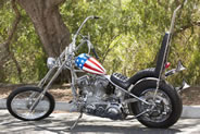 The motorcycle that Peter Fonda might have rode in the movie "Easy Rider" sold at auction Saturday for $1.35 million.