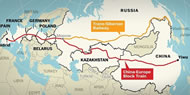  The 13,052 kilometers between Madrid and Yiwu is a greater distance than that between the north and south pole, although the distance was not covered using the same crew, nor the same engine.