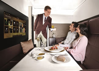With a living room, separate bedroom and ensuite bathroom, The Residence by Etihad, is the only three-room private cabin in the sky. A one-way ticket on its private luxurious suite, The Residence, costs around Rs 25 million, or about US$38,000. 