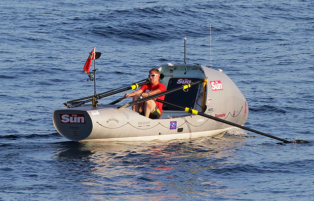 Fastest solo crossing of the Atlantic in a rowing boat ...