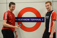 Fastest time to travel to all London Underground stations: Geoff Marshall and Anthony Smith broke Guinness world record