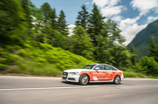  Audi has officially bagged the World Record by driving to 14 countries on a single tank of fuel. An unmodified Audi A6 TDI ultra chosen for this challenge averaged 27.02kmpl and completed a total of 1,865km without the need for a fuel-stop.