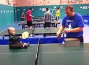 Jamie Myska-Buddell youngest table tennis player